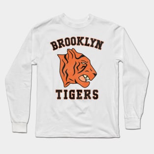 Defunct Brooklyn Tigers Football Team Long Sleeve T-Shirt